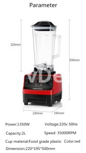 Big Powerful Blender Smoothies Maker