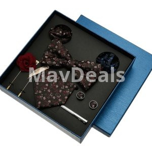 Men Luxury Silk Tie & Hankie