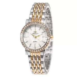 Casual Watches Women Luxury Fashion Lovers Watch Rhinestone Stainless steel Quartz Watch