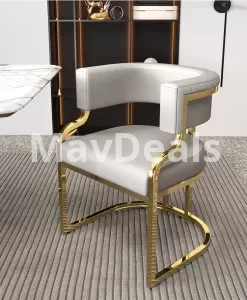 Metal Makeup Chair Aesthetic Nordic Garden Chairs