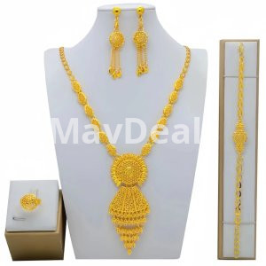 Sets Gold Jewellery for woman