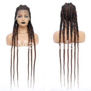 36 inches Full Lace Braided Wig For Women