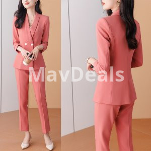 2 Piece Women  Blazer And Pant For Formal Outfit