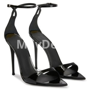 Women Pointed Toe Open Toe Buckle Stiletto Sandals Women