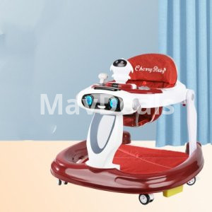 Baby Walker Anti-O-leg Baby Children's Multi-functional Anti-rollover Walker