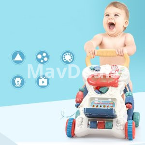 Multi-functional Walker Children's Early Education Puzzle