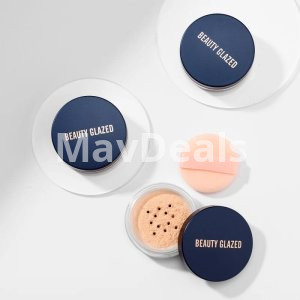 Loose Powder Waterproof Matte Finish Oil-control Professional Cosmetics for Women Face Makeup