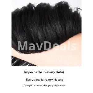 Men Invisible Hair Wig Big Back Head Aircraft Head