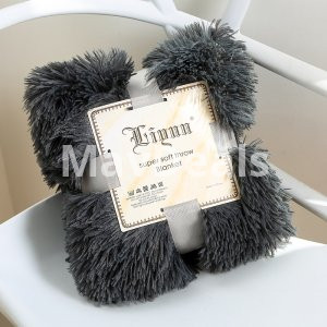 Coral Fleece Blanket Warm Cozy Bedding Blanket Fluffy Sofa Bedding