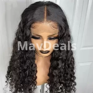 Human Hair With Small Curly Hair