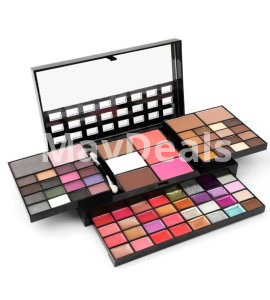74 Colors Makeup Set Lip Gloss Blush Eyeshadow Highlight Combination Plate